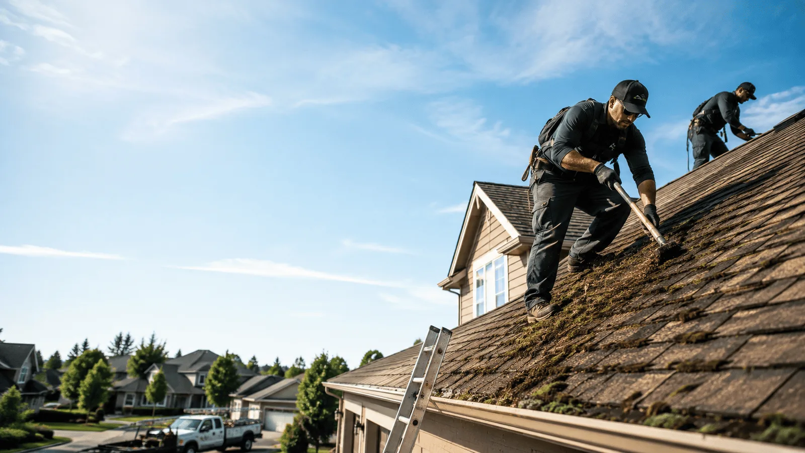 Roof Moss Removal in Donaldson, IN near me